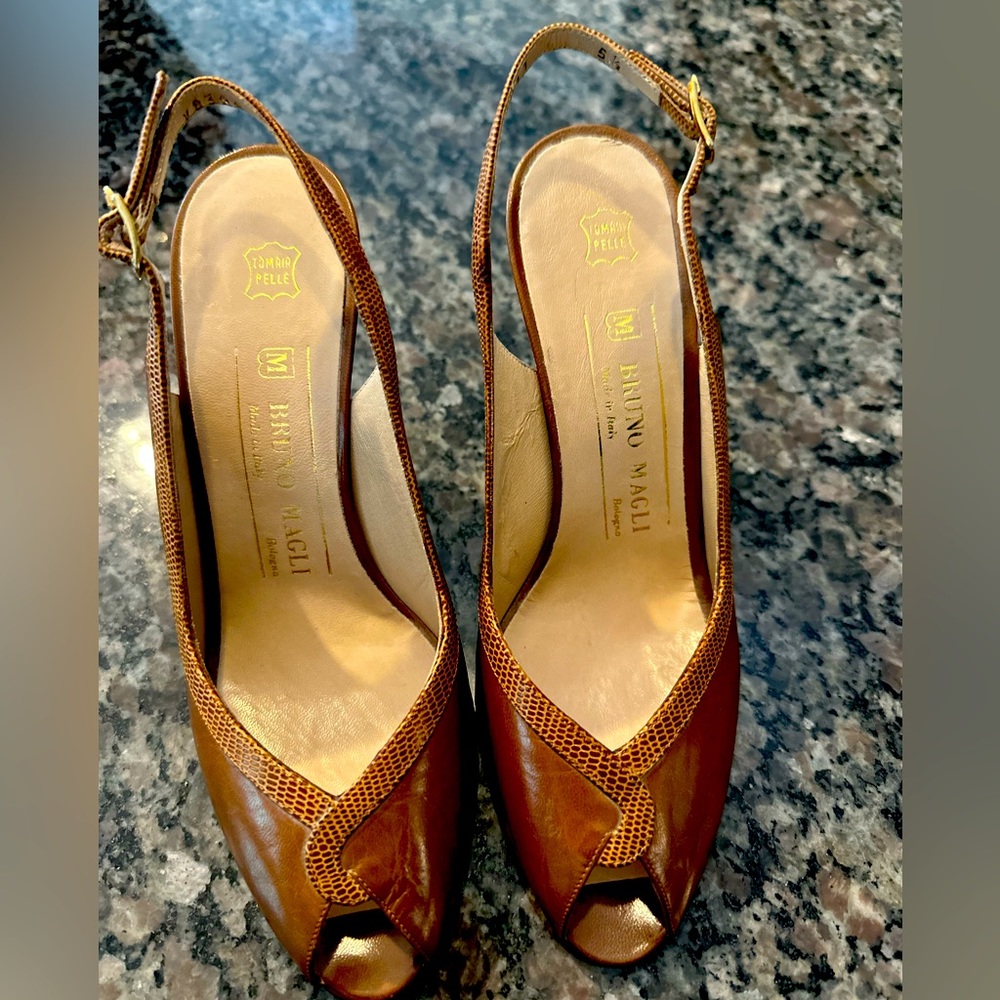 Beautiful Bruno Magli Heels - excellent condition